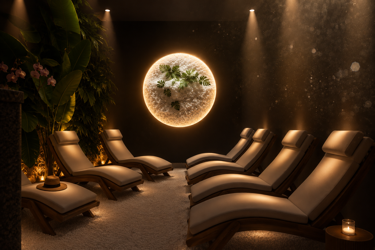 SaltClimate PRO in a salt therapy room